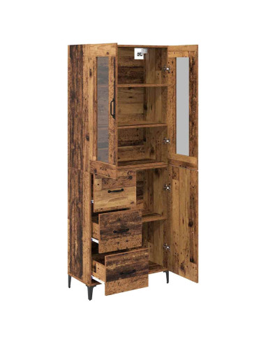 Credenza Legno vecchio 69,5 x 34 x 180 cm Legno multistrato