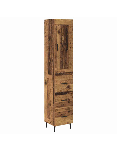 Credenza Legno vecchio 34,5 x 34 x 180 cm Legno multistrato