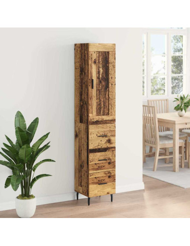 Credenza Legno vecchio 34,5 x 34 x 180 cm Legno multistrato
