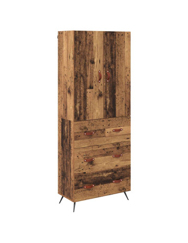 Credenza Legno vecchio 69,5 x 34 x 180 cm Legno multistrato