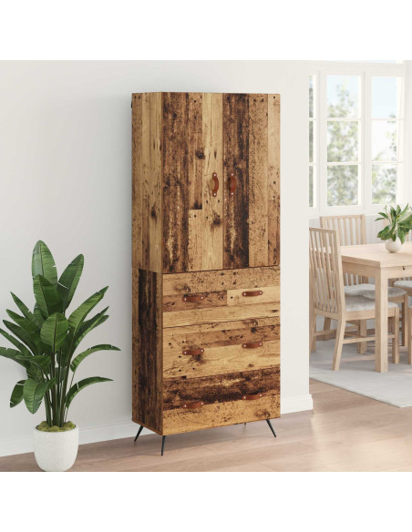 Credenza Legno vecchio 69,5 x 34 x 180 cm Legno multistrato