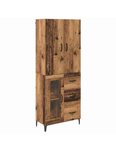 Credenza Legno vecchio 69,5 x 34 x 180 cm Legno multistrato