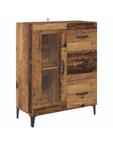 Credenza Legno vecchio 69,5 x 34 x 180 cm Legno multistrato