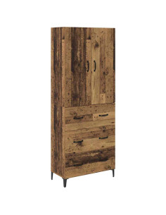 Credenza Legno vecchio 69,5 x 34 x 180 cm Legno multistrato 2