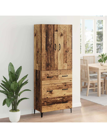 Credenza Legno vecchio 69,5 x 34 x 180 cm Legno multistrato