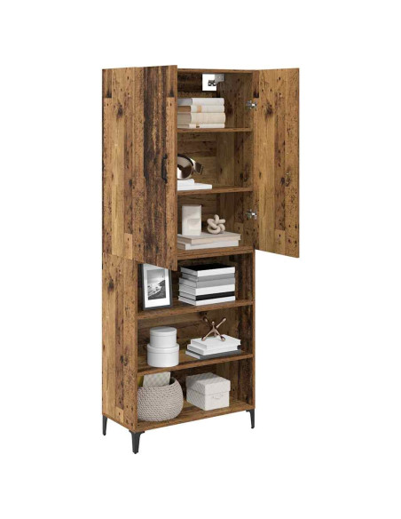 Credenza Legno vecchio 69,5 x 34 x 180 cm Legno multistrato