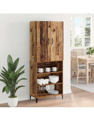 Credenza Legno vecchio 69,5 x 34 x 180 cm Legno multistrato