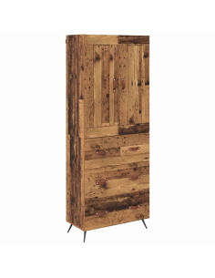 Credenza Legno vecchio 69,5 x 34 x 180 cm Legno multistrato 2