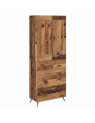 Credenza Legno vecchio 69,5 x 34 x 180 cm Legno multistrato