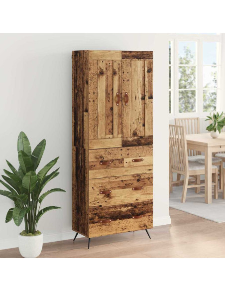 Credenza Legno vecchio 69,5 x 34 x 180 cm Legno multistrato