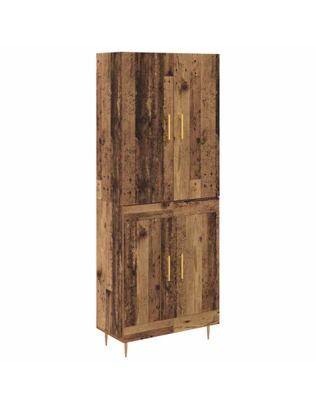 Credenza Legno vecchio 69,5 x 34 x 180 cm Legno multistrato