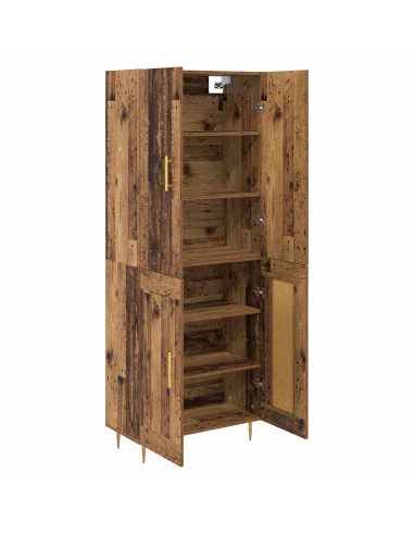 Credenza Legno vecchio 69,5 x 34 x 180 cm Legno multistrato