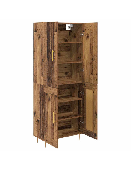 Credenza Legno vecchio 69,5 x 34 x 180 cm Legno multistrato