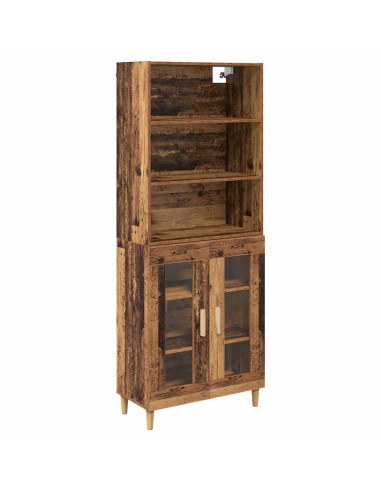 Credenza Legno vecchio 69,5 x 32,5 x 180 cm Legno multistrato