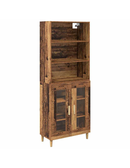 Credenza Legno vecchio 69,5 x 32,5 x 180 cm Legno multistrato