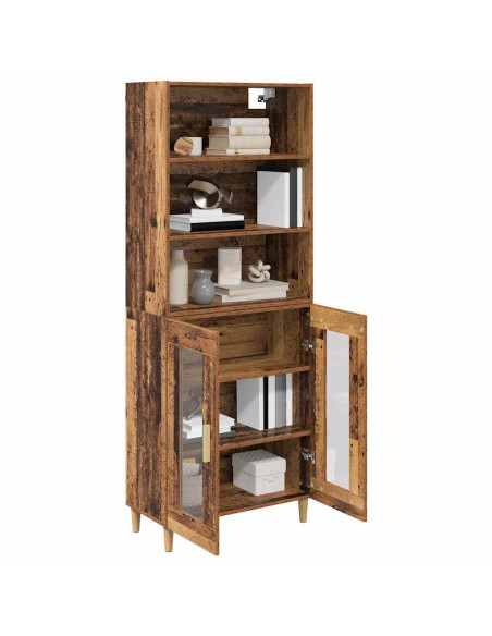 Credenza Legno vecchio 69,5 x 32,5 x 180 cm Legno multistrato