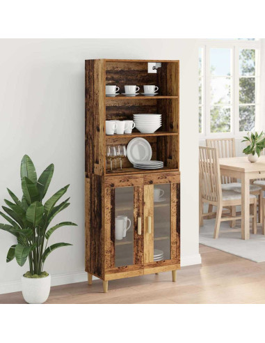 Credenza Legno vecchio 69,5 x 32,5 x 180 cm Legno multistrato