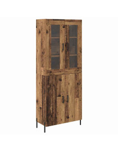 Credenza Legno vecchio 69,5 x 34 x 180 cm Legno multistrato 2