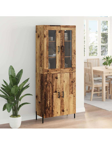 Credenza Legno vecchio 69,5 x 34 x 180 cm Legno multistrato