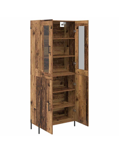 Credenza Legno vecchio 69,5 x 34 x 180 cm Legno multistrato