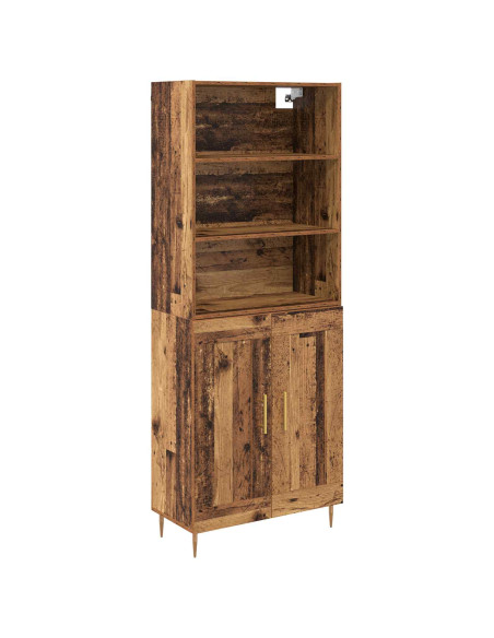 Credenza Legno vecchio 69,5 x 34 x 180 cm Legno multistrato