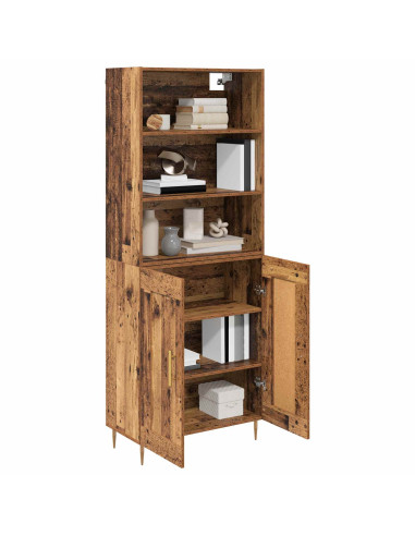 Credenza Legno vecchio 69,5 x 34 x 180 cm Legno multistrato