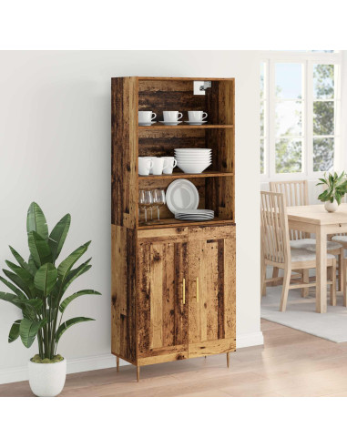 Credenza Legno vecchio 69,5 x 34 x 180 cm Legno multistrato