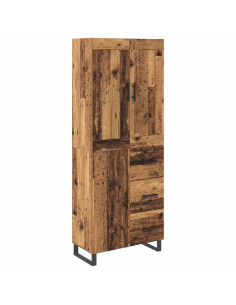 Credenza Legno vecchio 69,5 x 34 x 180 cm Legno multistrato 2