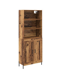 Credenza Legno vecchio 69,5 x 32,5 x 180 cm Legno multistrato 2