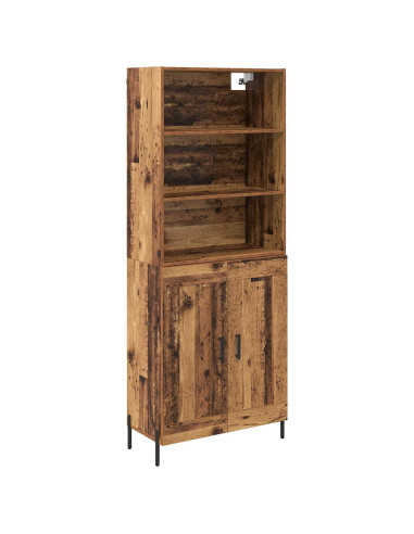 Credenza Legno vecchio 69,5 x 32,5 x 180 cm Legno multistrato