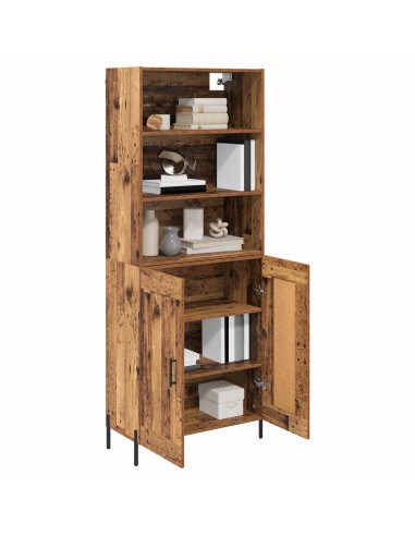 Credenza Legno vecchio 69,5 x 32,5 x 180 cm Legno multistrato