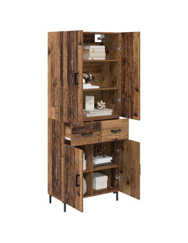 Credenza Legno vecchio 69,5 x 34 x 180 cm Legno multistrato