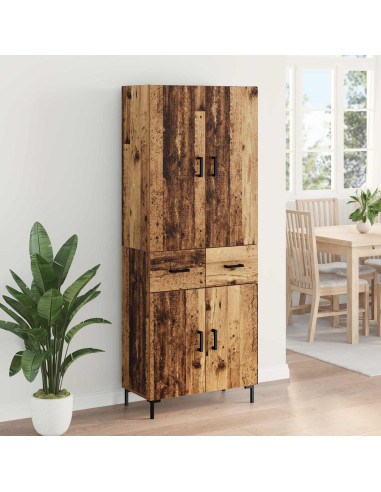 Credenza Legno vecchio 69,5 x 34 x 180 cm Legno multistrato