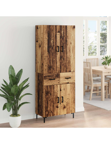 Credenza Legno vecchio 69,5 x 34 x 180 cm Legno multistrato