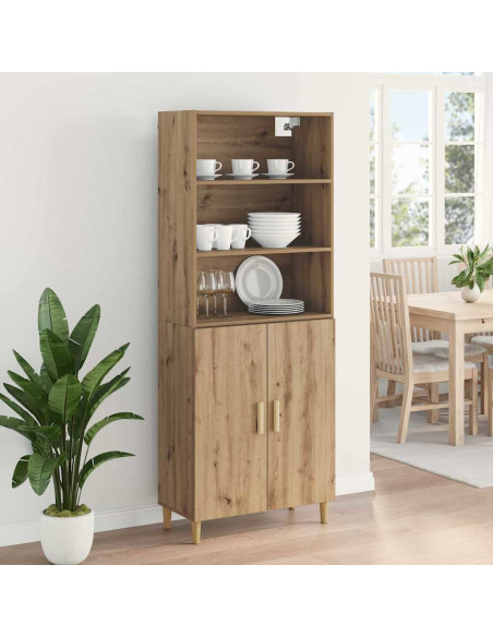 Credenza Rovere artigianale 69,5 x 32,5 x 180 cm