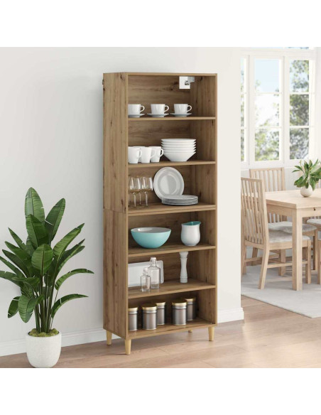 Credenza Rovere artigianale 69,5 x 32,5 x 180 cm