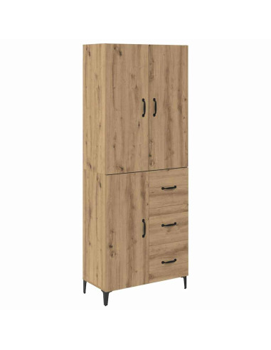 Credenza con cassetto Rovere artigianale 69,5 x 34 x 180 cm