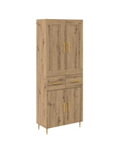 Credenza con cassetto Rovere artigianale 69,5 x 34 x 180 cm 2