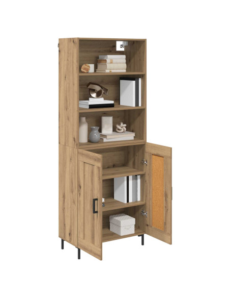 Credenza Rovere artigianale 69,5 x 34 x 180 cm