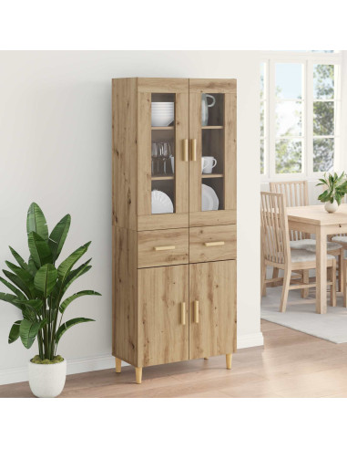 Credenza con cassetto Rovere artigianale 69,5 x 34 x 180 cm