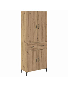 Credenza con cassetto Rovere artigianale 69,5 x 34 x 180 cm 2