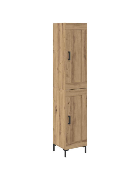 Credenza Rovere artigianale 34,5 x 34 x 180 cm