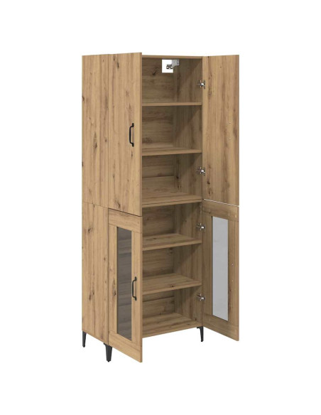 Credenza Rovere artigianale 69,5 x 34 x 180 cm