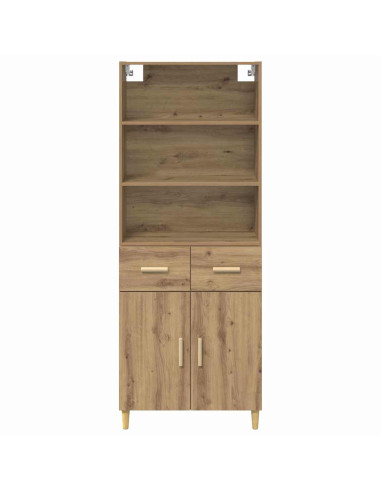 Credenza con cassetto Rovere artigianale 69,5 x 34 x 180 cm