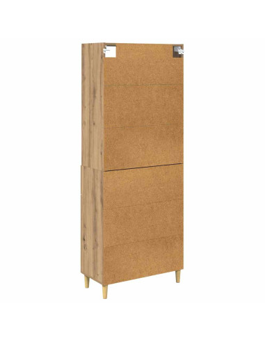 Credenza con cassetto Rovere artigianale 69,5 x 34 x 180 cm