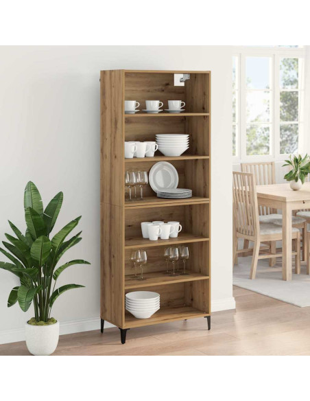 Credenza Rovere artigianale 69,5 x 34 x 180 cm