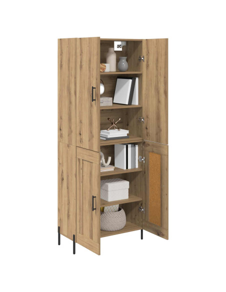 Credenza Rovere artigianale 69,5 x 34 x 180 cm