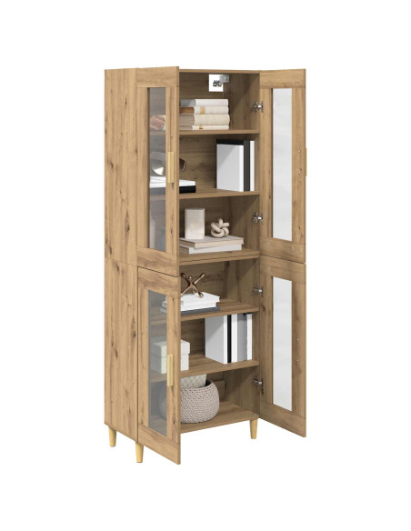 Credenza Rovere artigianale 69,5 x 34 x 180 cm