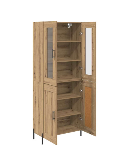 Credenza Rovere artigianale 69,5 x 34 x 180 cm