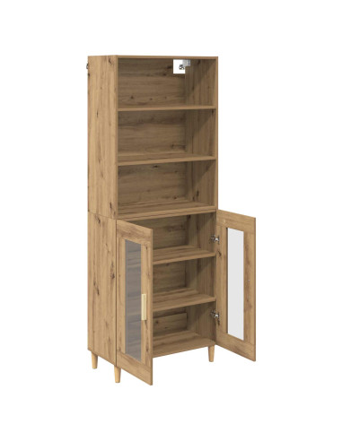 Credenza Rovere artigianale 69,5 x 32,5 x 180 cm